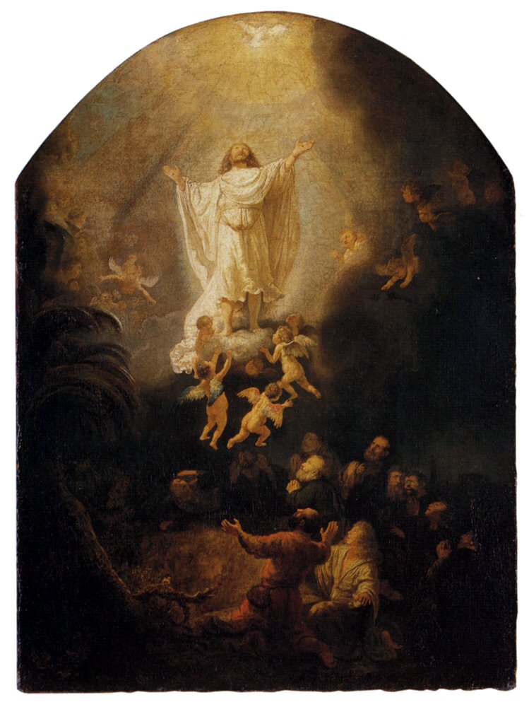 Rembrandt, Ascensione, 1636, Monaco